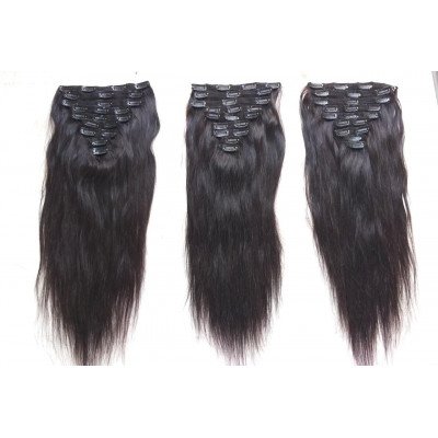 Natural Straight Clip in hair Natural Straight Clip in hair
